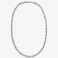 Astor Link Medium Pavé Precious Metal-Plated Brass Necklace