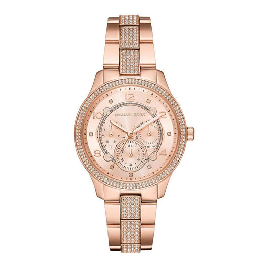 Michael Kors Cooper MK6614 Women's Rose Gold-Tone Quartz 38mm Watch