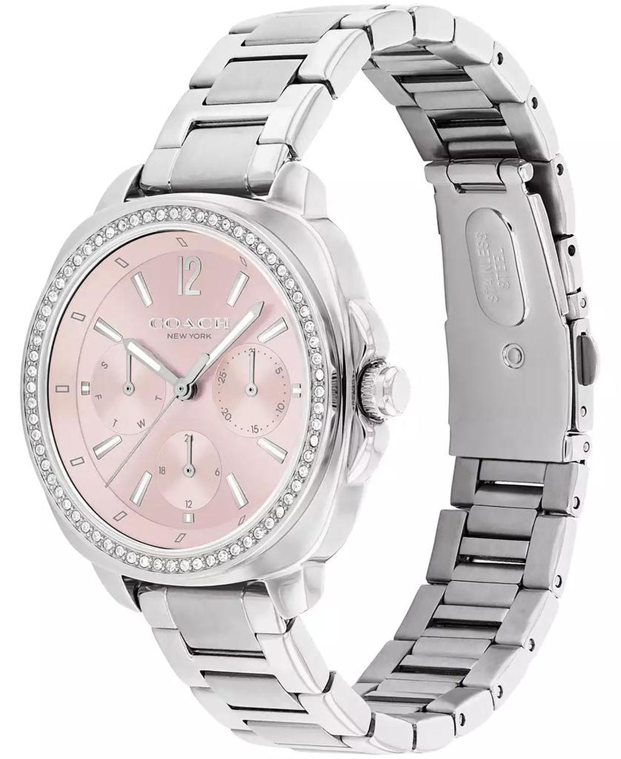 Women's Kitt Silver Stainless Steel Bracelet Watch 34mm