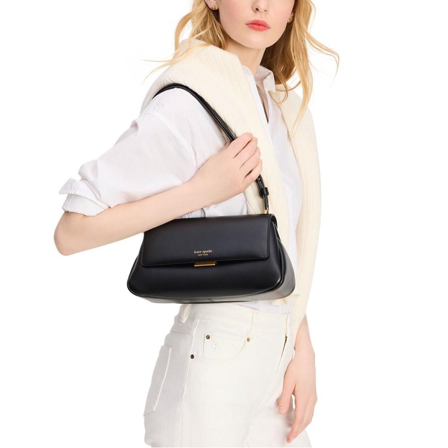 Grace Leather Shoulder Bag