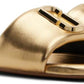 Gold 'The J Marc Metallic' Sandals