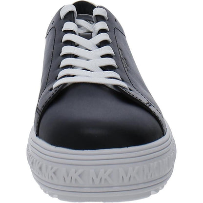 Womens Leather Flatform Casual And Fashion Sneakers