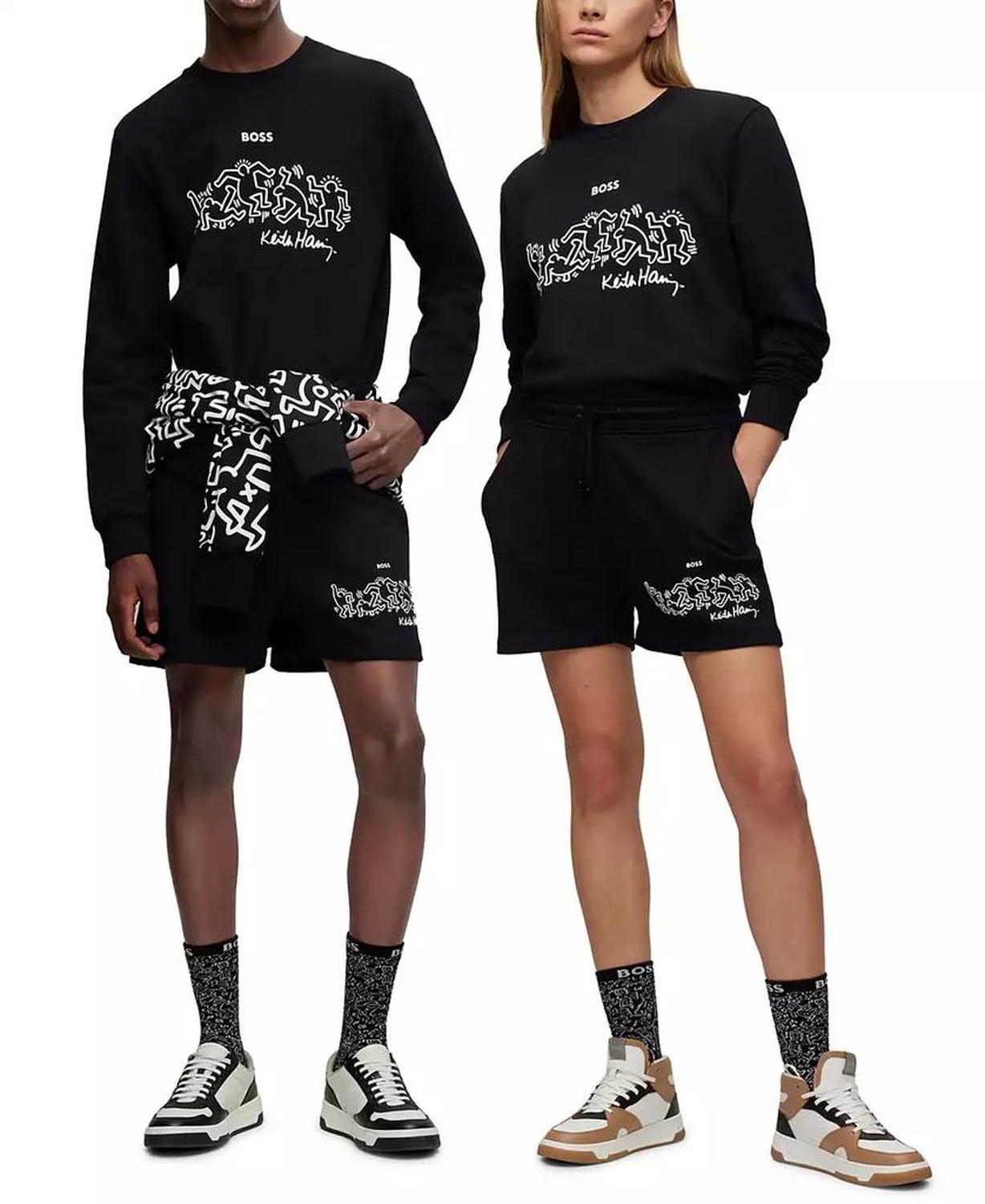 BOSS X Keith Haring Gender-Neutral Artwork Sweatshirt