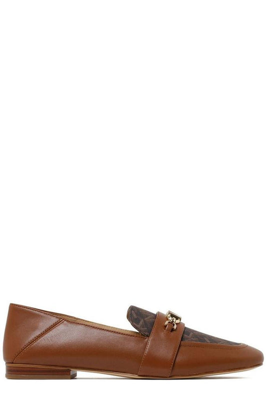 Michael Michael Kors Logo Plaque Loafers