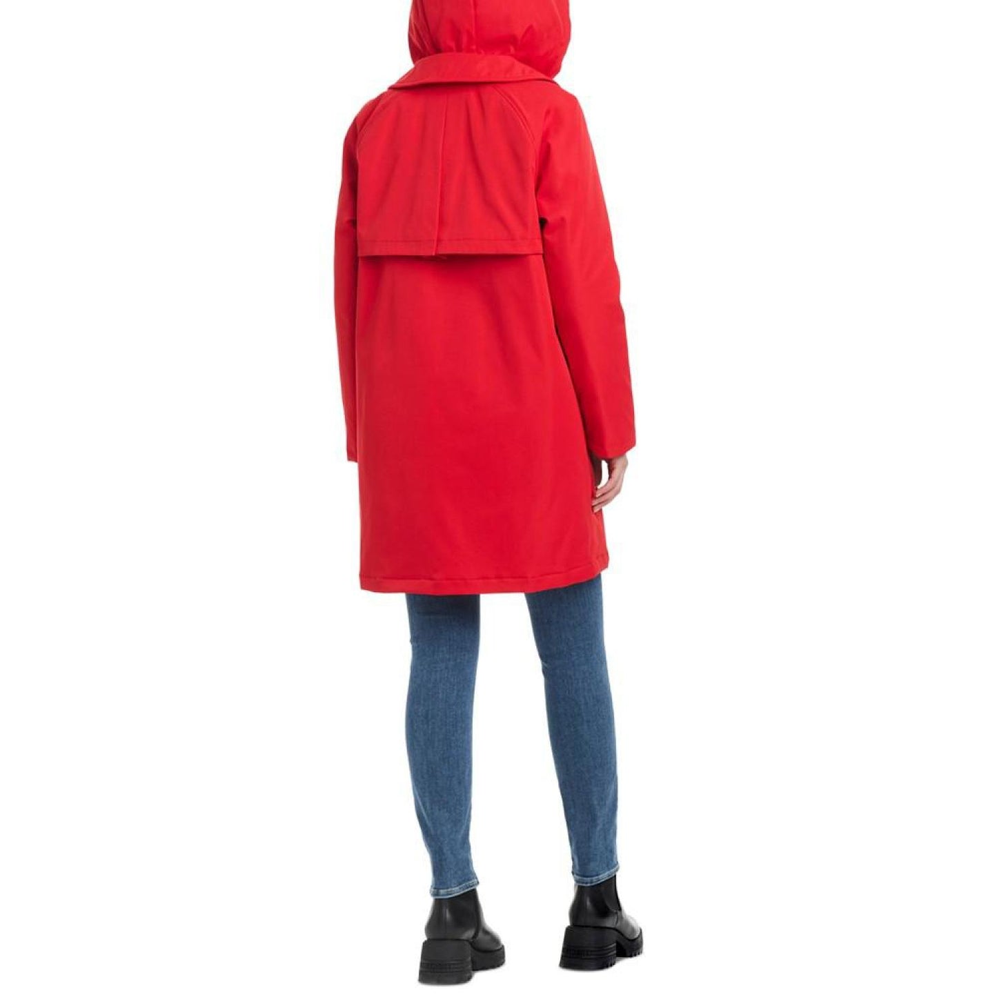 Women's Hooded A-Line Raincoat