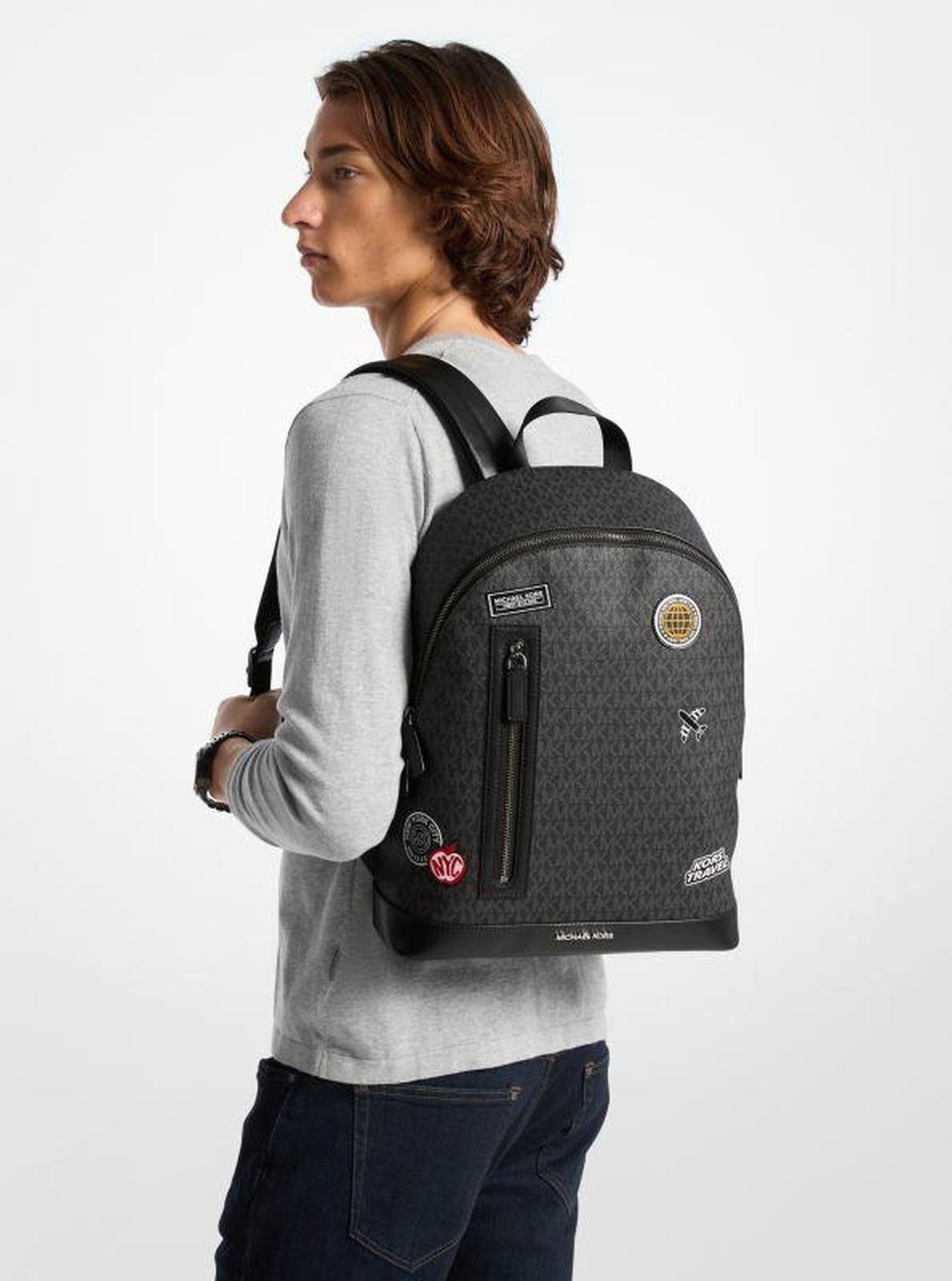 Cooper Slim Embellished Signature Logo Commuter Backpack