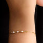 Gold-Tone Hint of Shimmer Pendant Bracelet