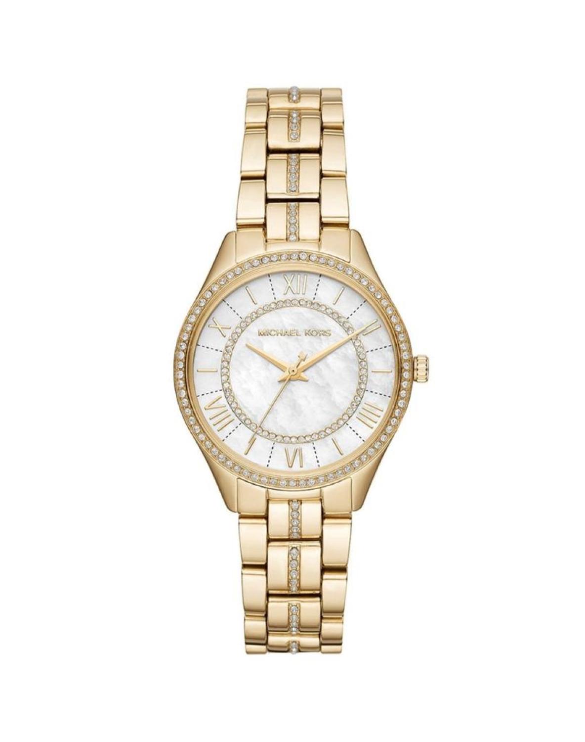 Michael Kors Lauryn MK3899 Women's Gold-Tone Quartz 33mm Watch