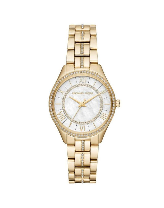 Michael Kors Lauryn MK3899 Women's Gold-Tone Quartz 33mm Watch