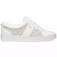 MICHAEL MMK Juno Stripe Lace-Up Low-Top Sneakers