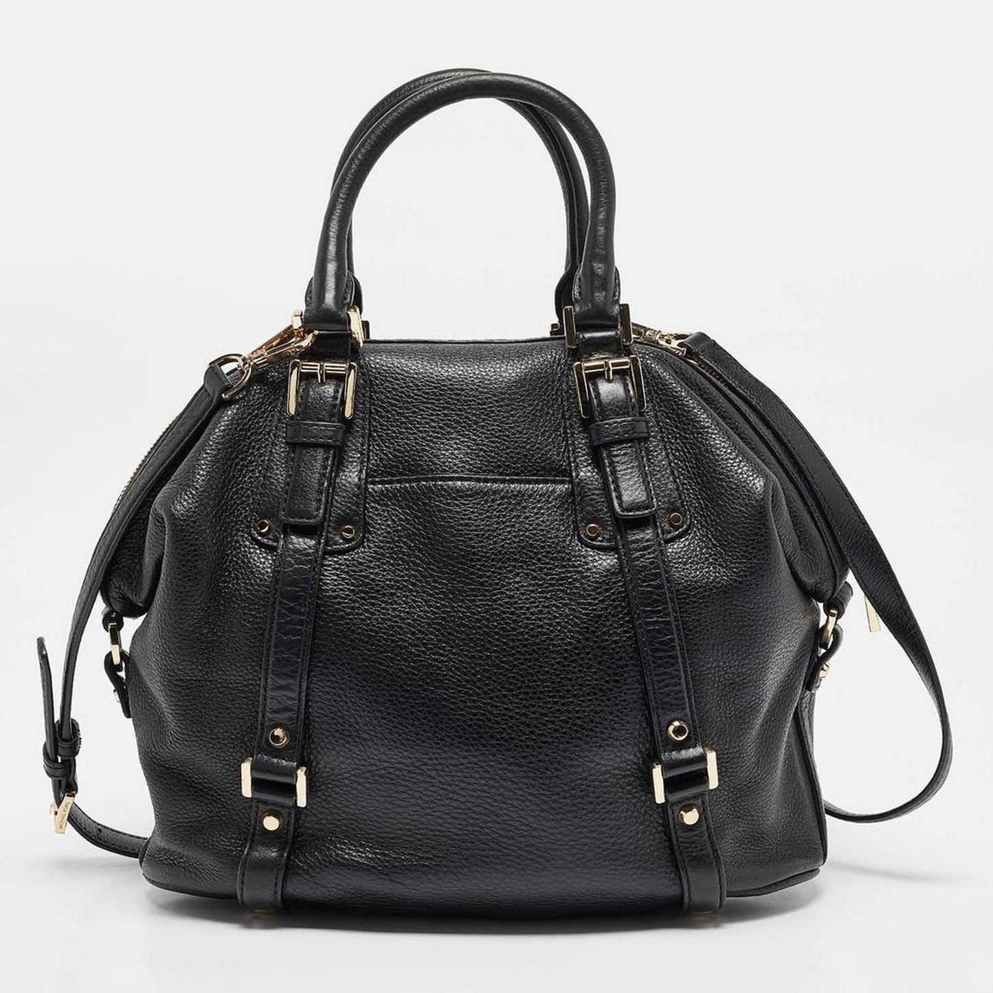 Michael Kors Black Leather Bedford Legacy Satchel