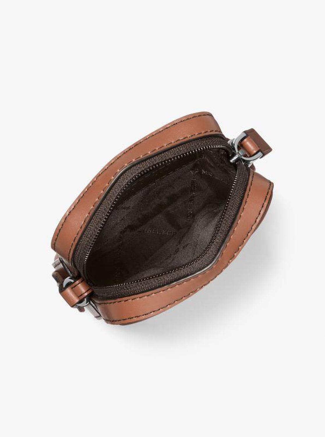 Cooper Pebbled Leather Smartphone Crossbody Bag