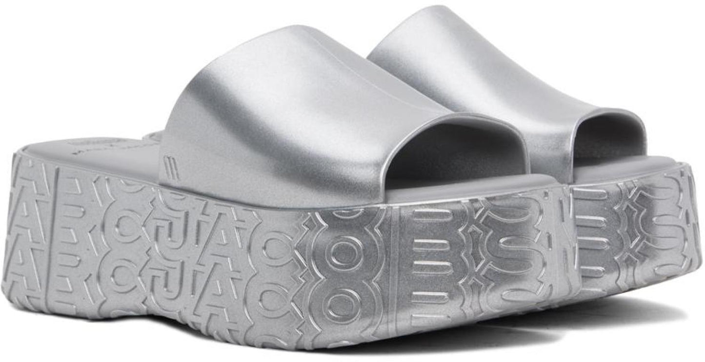 Silver Melissa Edition Becky Sandals