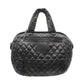 Chanel Vintage Cocoon Bowling Bag in Black Nylon