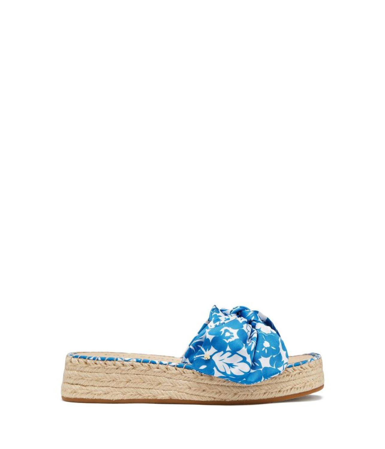 Lucie Tropical Foliage Espadrille