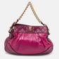 Marc Jacobs Fuchsia Quilted Leather Chain Shoulder Bag