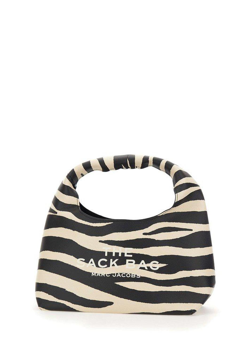 Marc Jacobs The Zebra Logo-Printed Mini Sack Bag