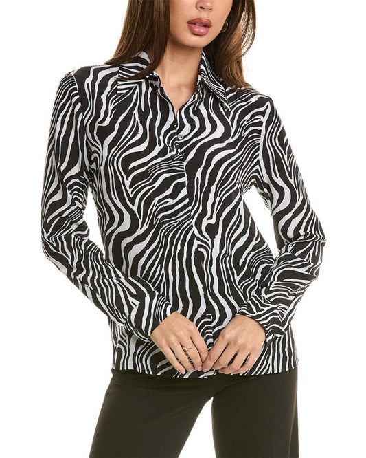 Michael Kors Collection Hansen Silk Shirt