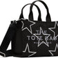 Black 'The Star Canvas Small' Tote