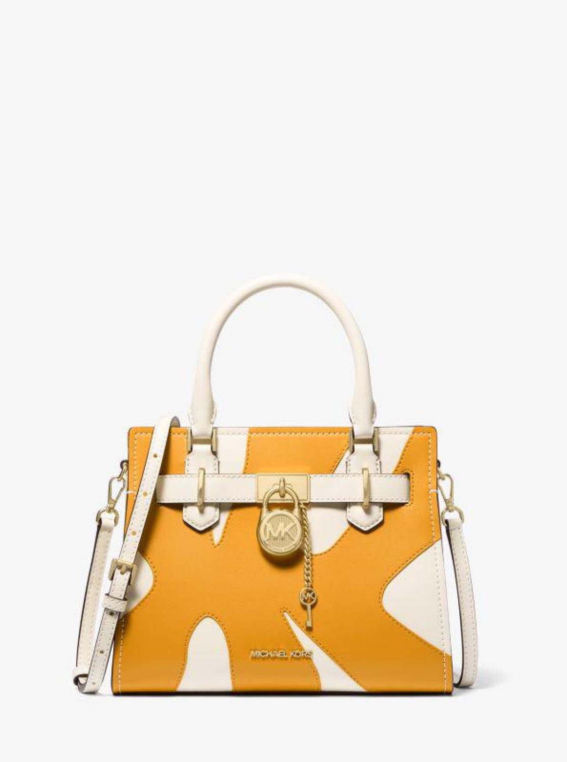 Hamilton Small Two-Tone Satchel