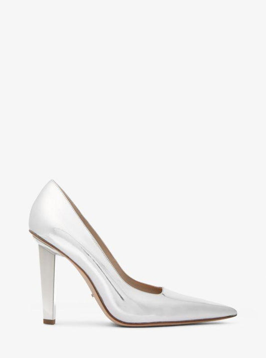 Halle Metallic Leather Pump