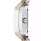 Women's Emery Three-Hand Two-Tone Stainless Steel Double Wrap Watch 22mm