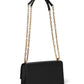 Tribeca Pebbled Leather Mini Flap Chain Crossbody