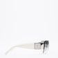 Chanel Crystal Cc Sunglasses Cream / Lens Acetate 62Mm 15Mm