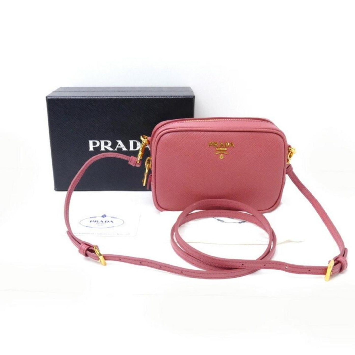 Prada Saffiano  Leather Shopper Bag (Pre-Owned)