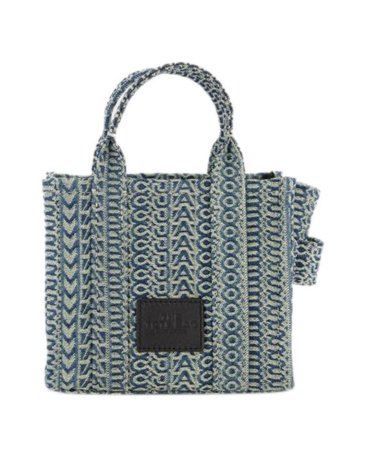 The Micro Tote Bag - Marc Jacobs - Cotton - Blue