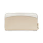 Morgan Colorblocked Saffiano Leather Zip Around Continental Wallet