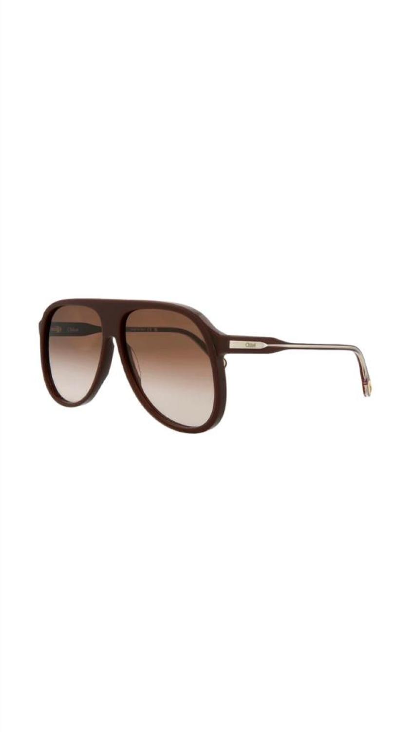 Chloe Eyewear In Burgundy/brown