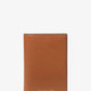 Pebbled Leather Passport Wallet