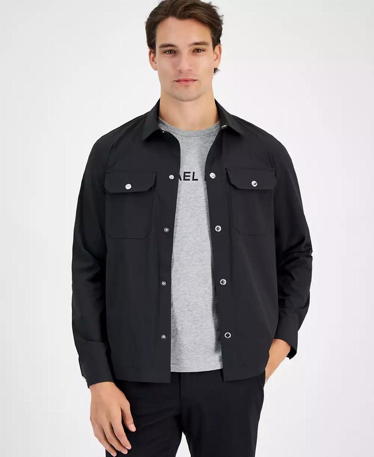 Men's Performance Nylon Shirt Jacket