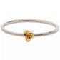 Logo-Engraved Thin Bangle Bracelet