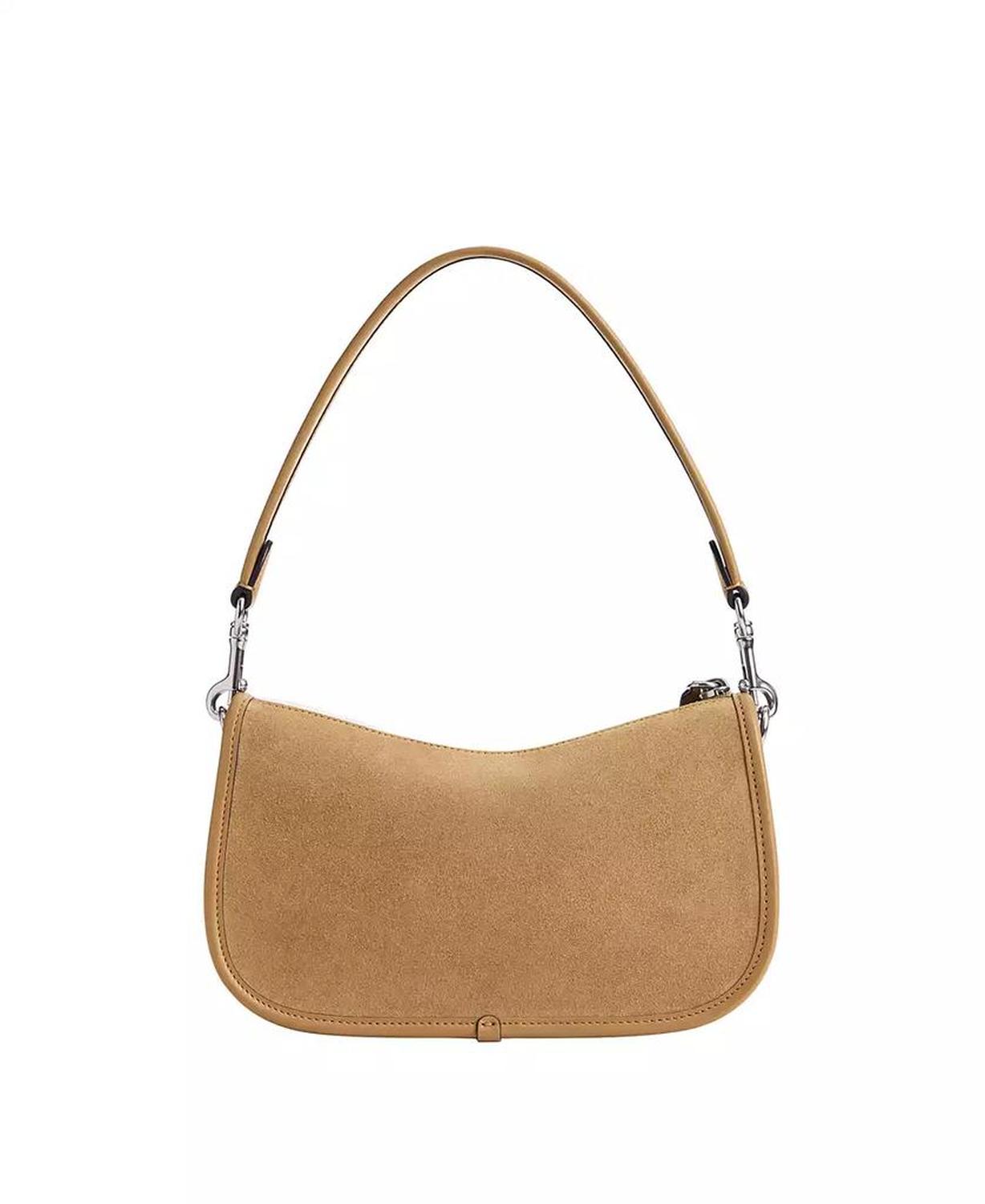 Leather Swinger Mini Shoulder Bag