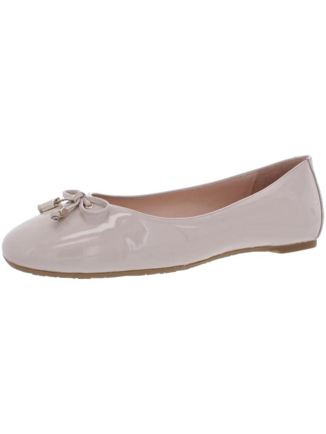 CAMBRIDGE Womens Bow Slip On Ballet Flats