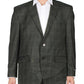 Lexington Mens Plaid Classic Fit Two-Button Blazer