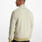 Cotton Blend Half-Zip Sweater