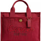 New Year Medium Cargo Tote Bag with Embroidered Snake Logo