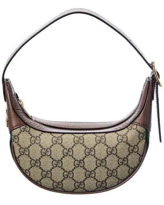 Gucci Ophidia Mini GG Supreme Canvas & Leather Shoulder Bag