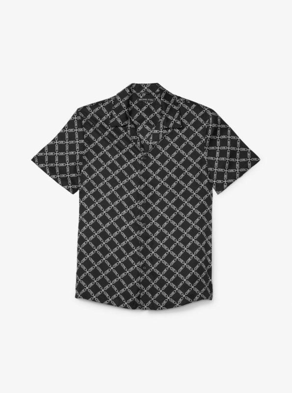 Empire Logo Print Woven Shirt