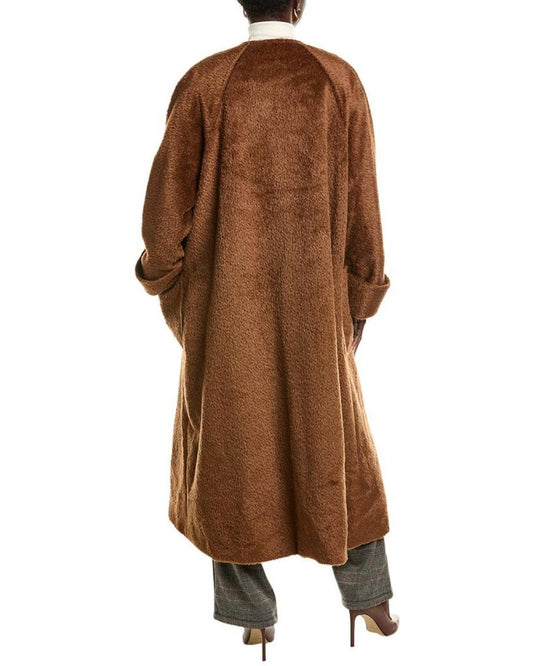 Max Mara Hudson Alpaca& Wool-Blend Coat