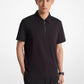 Cotton Zip Polo Shirt