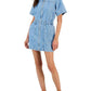 Womens Denim Mini Dress