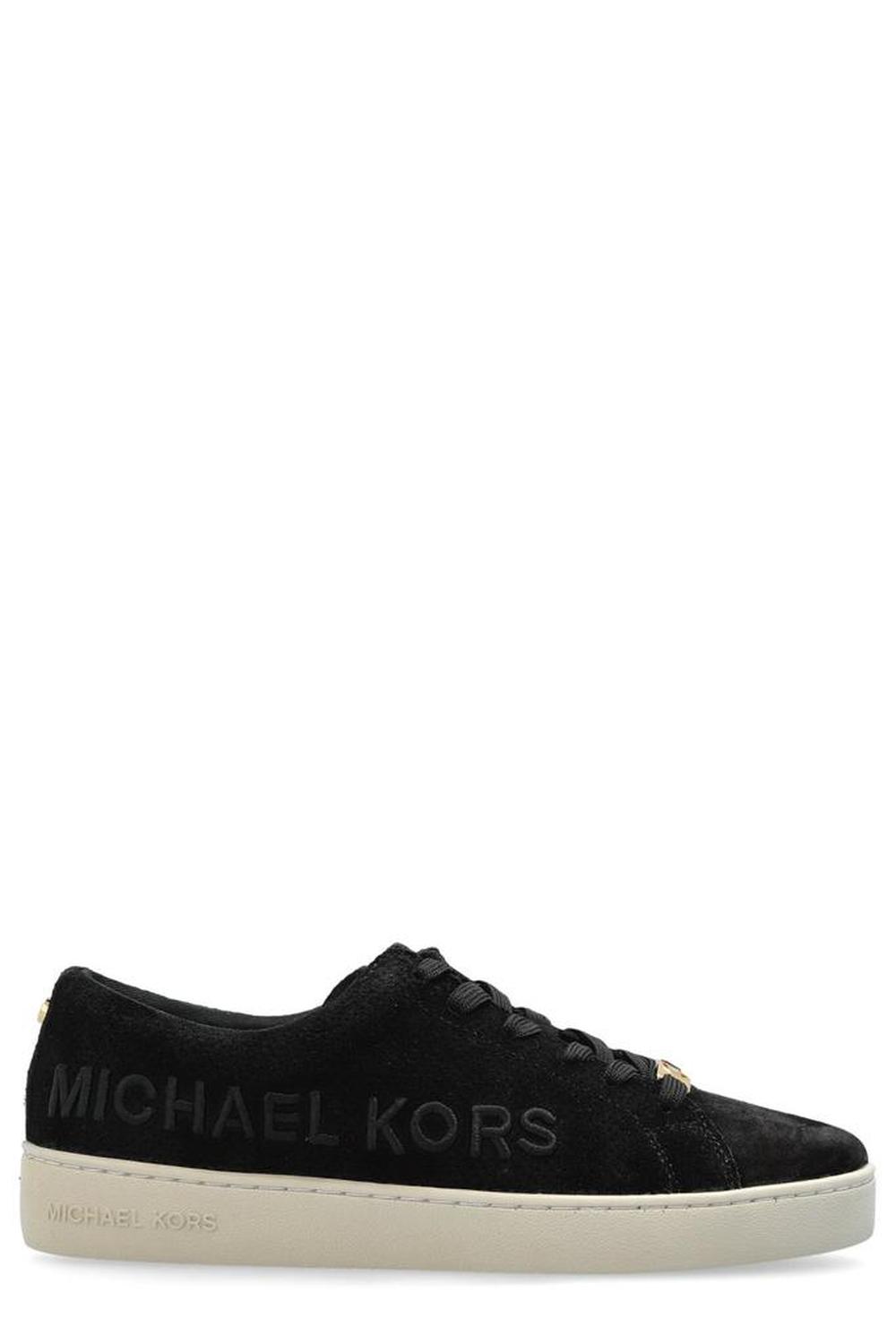 Michael Kors Logo Embroidered Sneakers