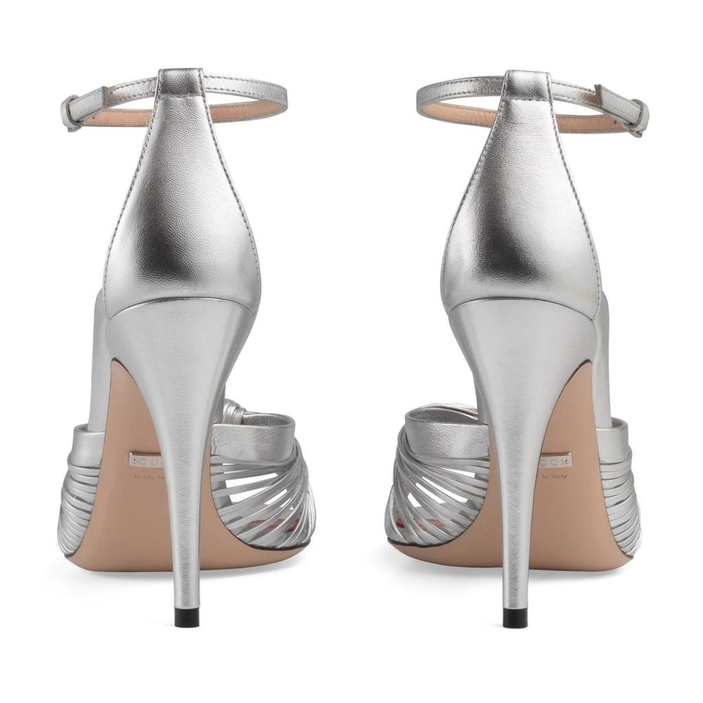 Gucci Metallic Leather Sandal