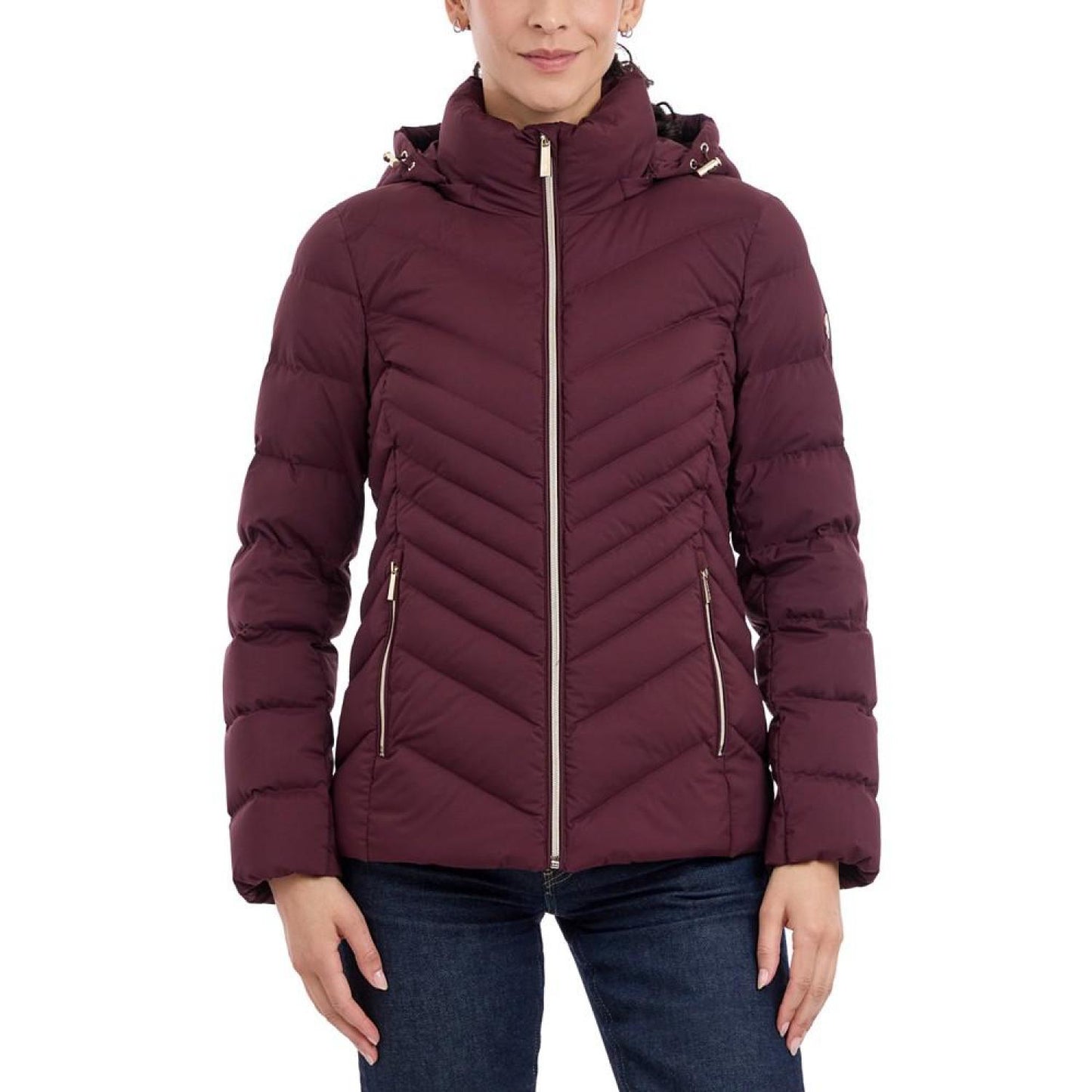 Women's Hooded Packable Down Puffer Coat, Created for Macy's