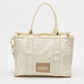 Cream Canvas Large The Tote Bag