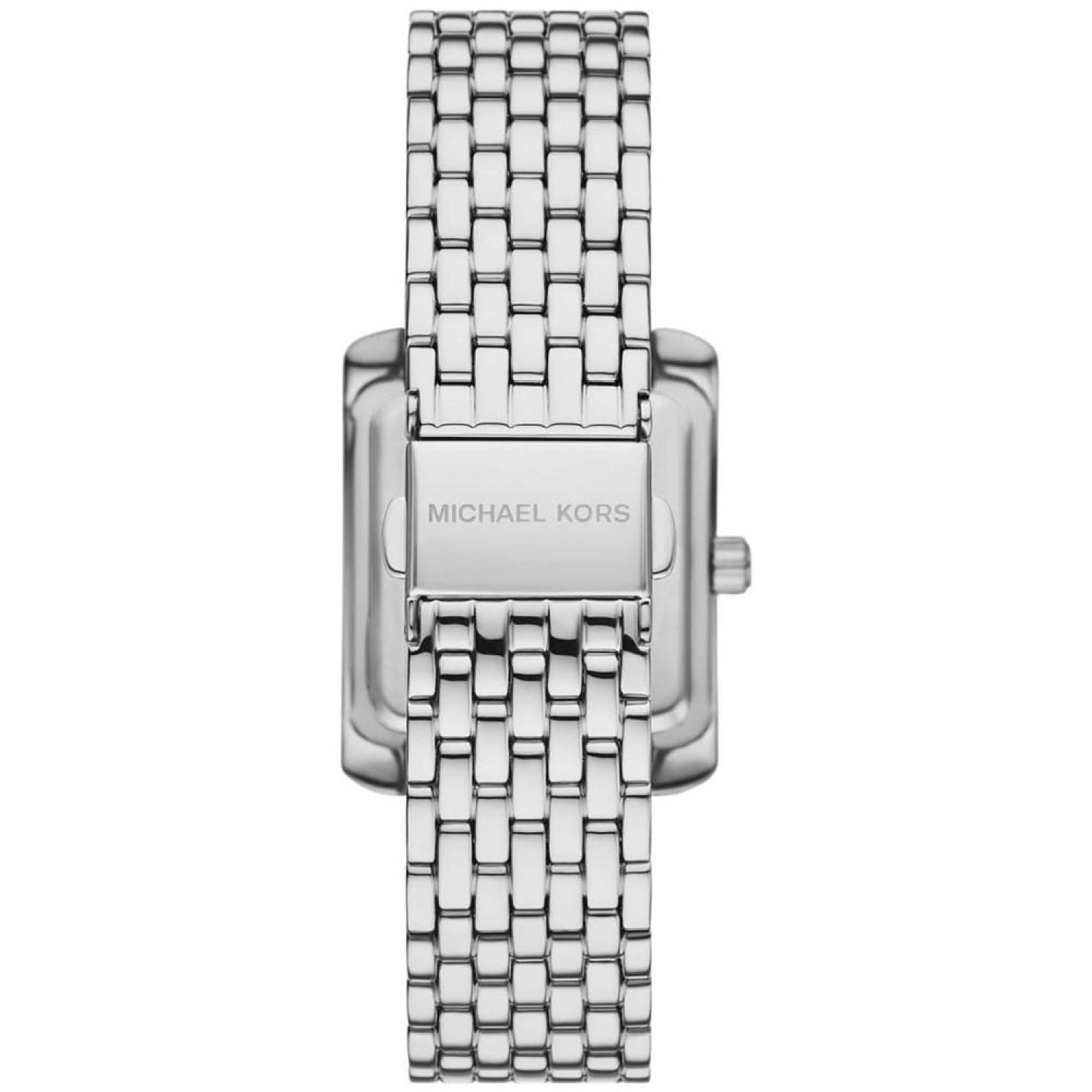 Women's Emery Three-Hand Silver-Tone Stainless Steel Watch 27mm x 33mm